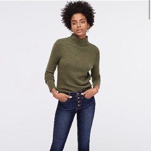 j crew mock turtleneck sweater
